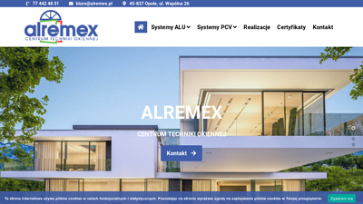 Przedsiębiorstwo Alremex Sp.j. producent okien PCV i ALU