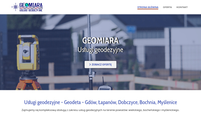 GEOMIARA - usługi geodezyjne Szymon Trzupek
