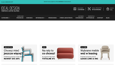 Designerskie meble i oświetlenie